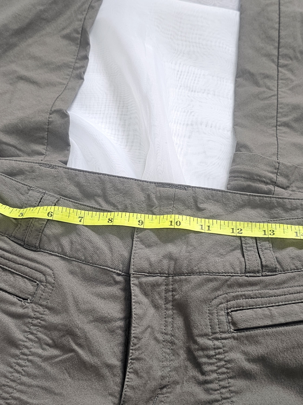 REI Women’s Hiking Pants Gray Size 8 Nylon/Spandex UPF 50+ - Picture 9 of 10